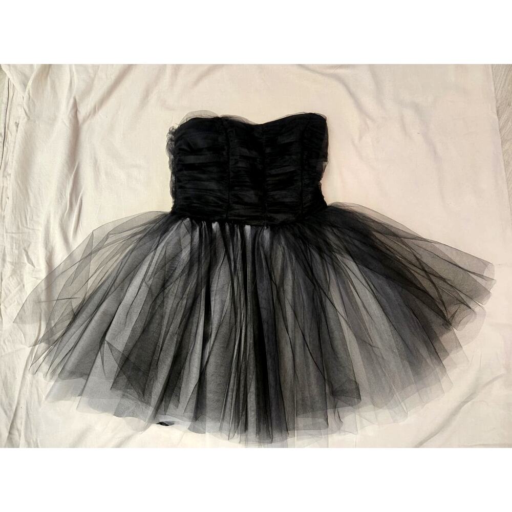 Betsey Johnson Ballet Dress, Size 4, Black and gray